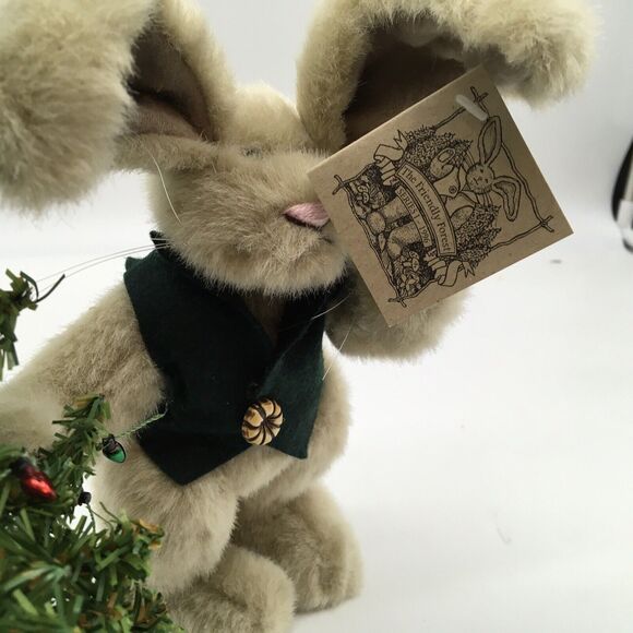The Friendly Forest Tree Trimmer Christmas1996 Series 1 Brown Sugar Plush Rabbit - Picture 3 of 5